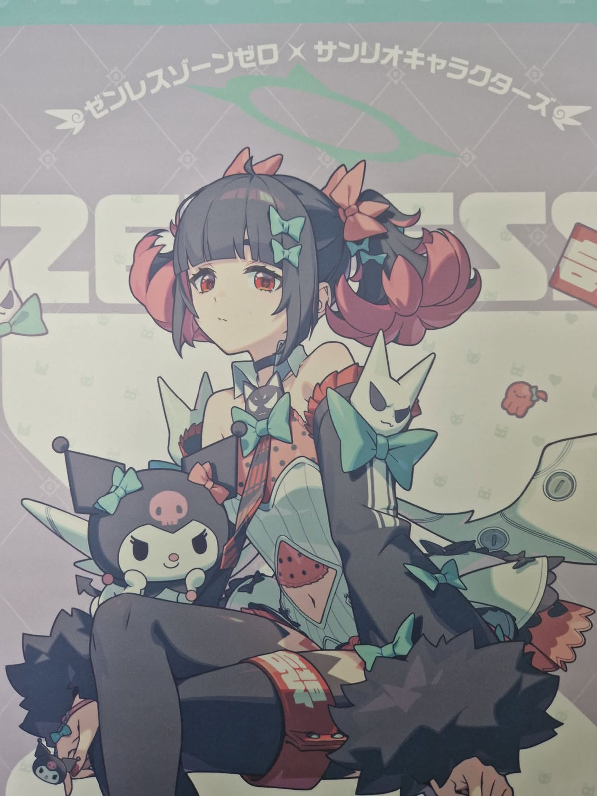 Zenless Zone Zero × Sanrio Wall Scroll - Nangong Yu & Kuromi (GIGO Exclusive)