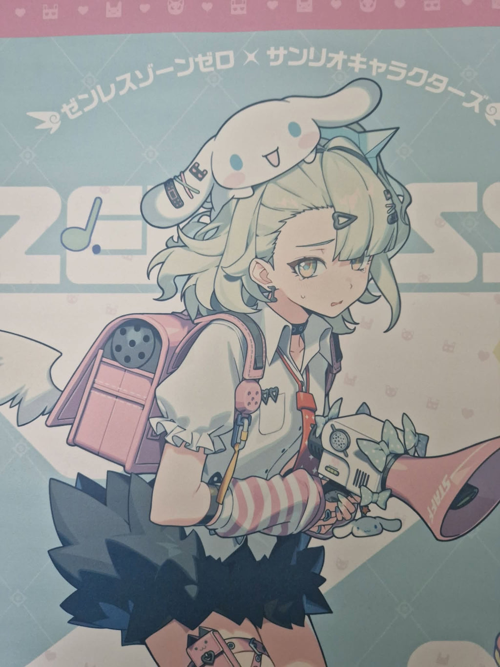 Zenless Zone Zero × Sanrio Wall Scroll - Sunna & Cinnamoroll (GIGO Exclusive)