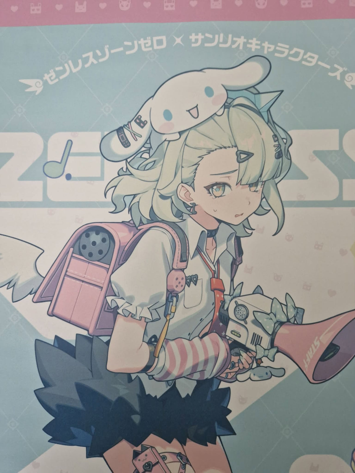 Zenless Zone Zero × Sanrio Wall Scroll - Sunna & Cinnamoroll (GIGO Exclusive)