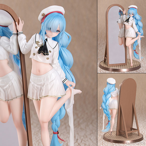 Gift+ Azur Lane Janus Fear of Changing Clothes 1/8 Complete Figure with mirror base