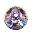 Genshin Impact Liyue Harbor Series Chara Tin Badge Keqing [Kokusei]