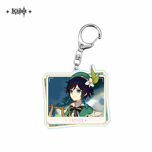 Genshin Impact Character PV Series Acrylic Strap Keychain Venti