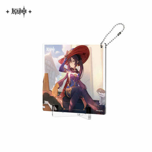 Genshin Impact Destined Day Acrylic Coaster Mona official merchandise