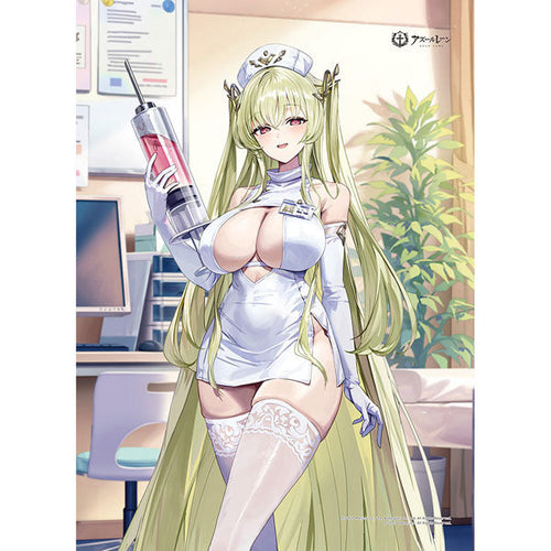 Azur Lane Napoli di Mare Nurse Ver. B2 Double Suede Wall Scroll