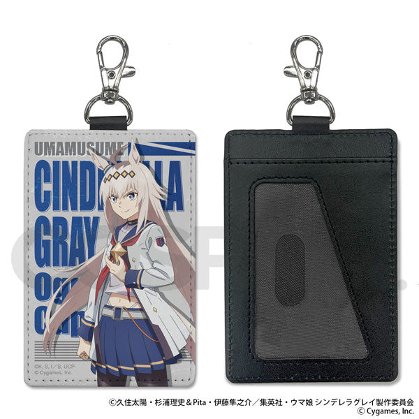 Anime "Uma Musume Cinderella Gray" Oguri Cap Pass Case with Swivel Snap Hook