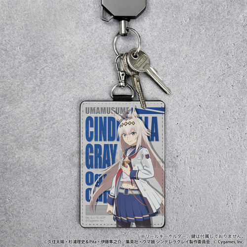 Anime "Uma Musume Cinderella Gray" Oguri Cap Pass Case with Swivel Snap Hook