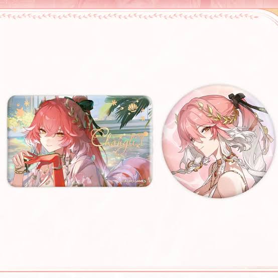 Wuthering Waves Changli Laurel Nymph Collector Badge Set