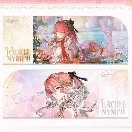 Wuthering Waves Changli Laurel Nymph Collector Badge Set